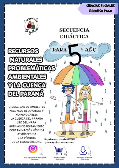 Secuencia Cs.Soc.5º Recursos naturales y la Cuenca del Paraná