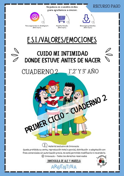 PROYECTO ESI+CUADERNO 2: Mi intimidad (Primer ciclo)