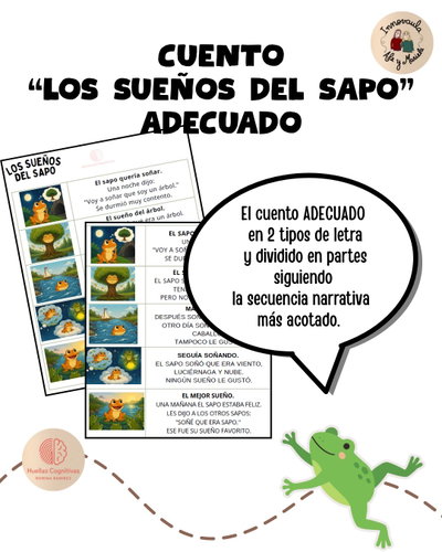 Los sueños del sapo-Cuento Acotado-1º año