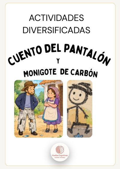 10Actividades diversificadas Cuento del pantalón y Monigote de carbón