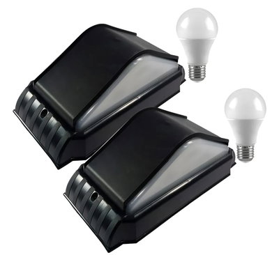 Aplique de pared Tortuga triangular enmascarada Exterior