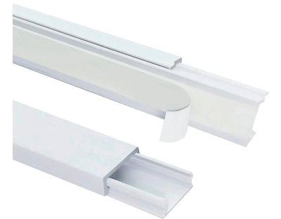 Cable Canal Autodhecivo  Tecnocom 14x7 / 18x21 / 20x10