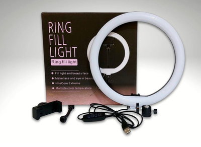 Aro de Luz led 26cm - 32cm luz fria 