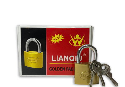 Candados dorado 25-32-38-50-63