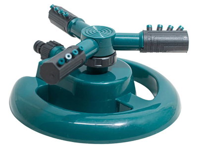 Apersor  Riego  giratorio -Impulso regulable Plastico para Jardin