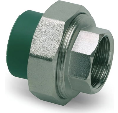 Union Doble inserto Hembra-Termofusion