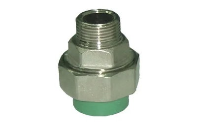 Union Doble con Inserto Macho-termofusion