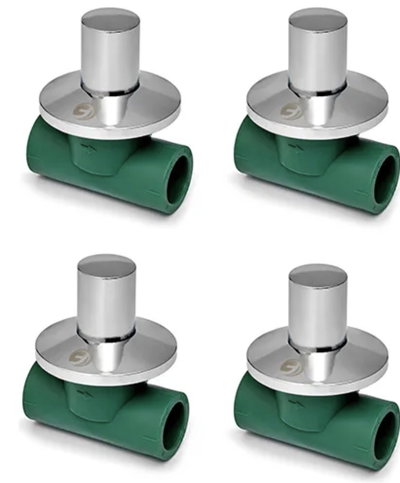 🔹 Llave de paso 32 mm con capuchón de poliamida