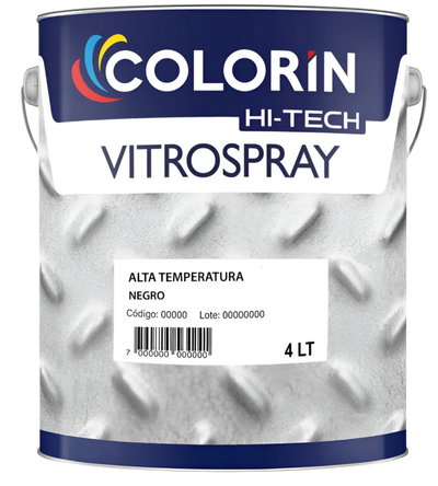 Vitrospray Alta Temperatura 1/2 L y 1 L Colorin