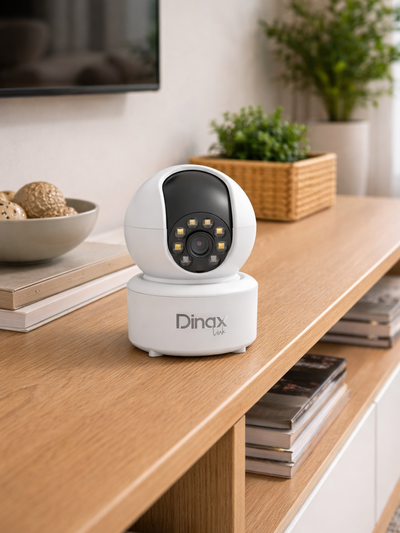 Camara De Seguridad Y Vigilancia Dinax Link Color Blanco
