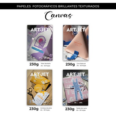 Canvas Texturado A4