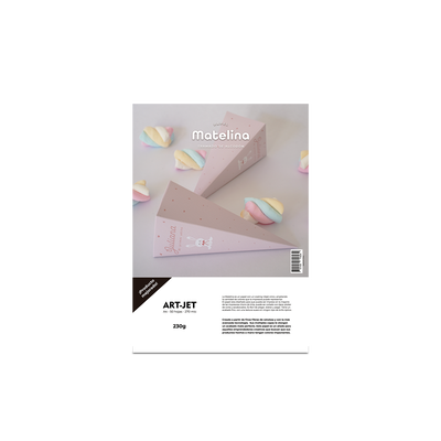 Matelina TEXTURADA 230gr - Tramado Algodón A4 - 50 hojas