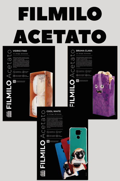 Filmilos Acetato A4 - 20 hojas