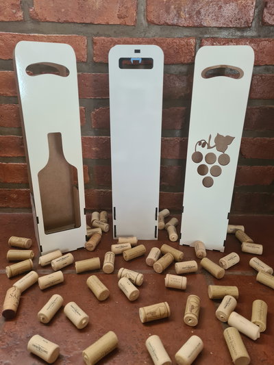 Caja de Vino de Madera