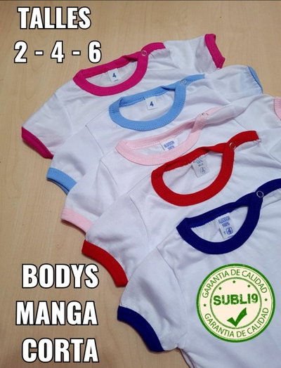 Body Bebé - Manga corta o Manga larga - Modal Spun Sublimable