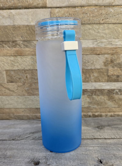 Botellas Vidrio Esmerilado