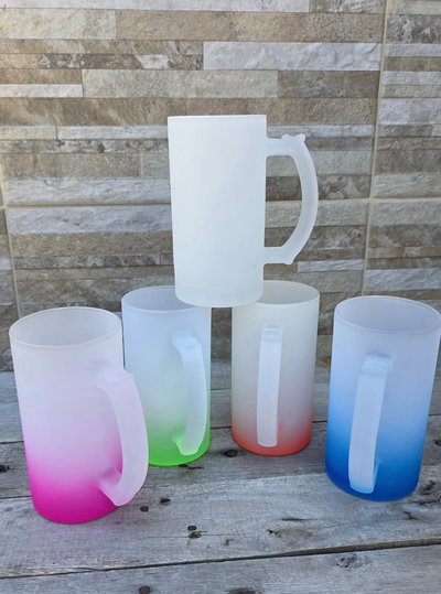 Chopp de Vidrio Esmerilado GRANDE - 500ml