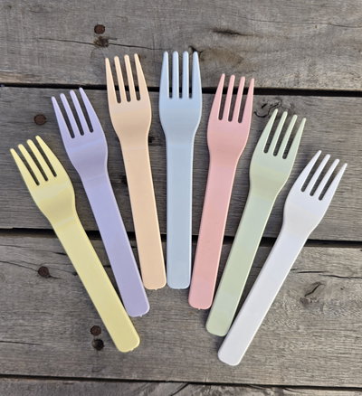 Cubiertos de Polímero WORKAT - Cuchara, Tenedor, Chuchillo