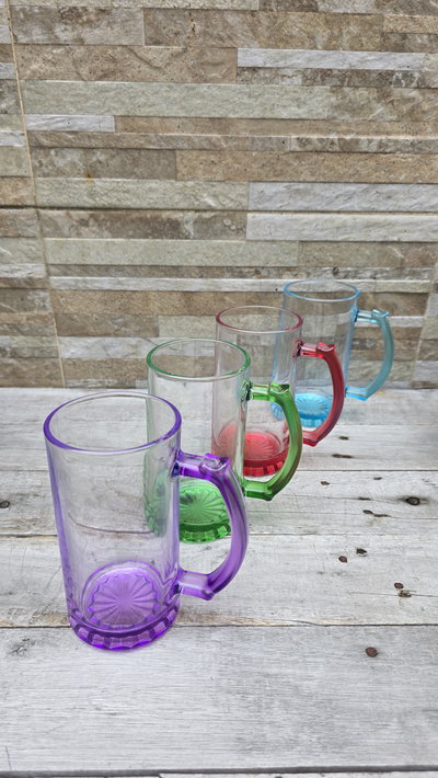 Chopp de Vidrio Sublimable 500ml