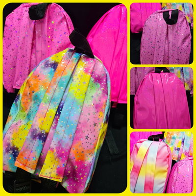 Mochila Jardín Básica - Charolada / Holográfica