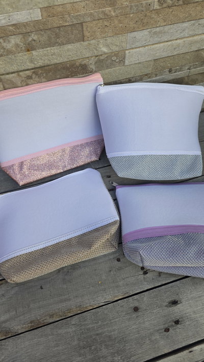 Sobre Cartuchera / Portacosméticos / Neceser Glitter