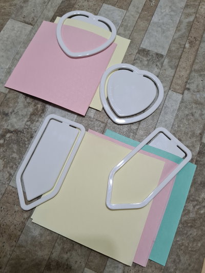 Clips sublimable porta papeles