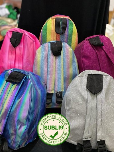 Mochila Jardín Básica - Glitter