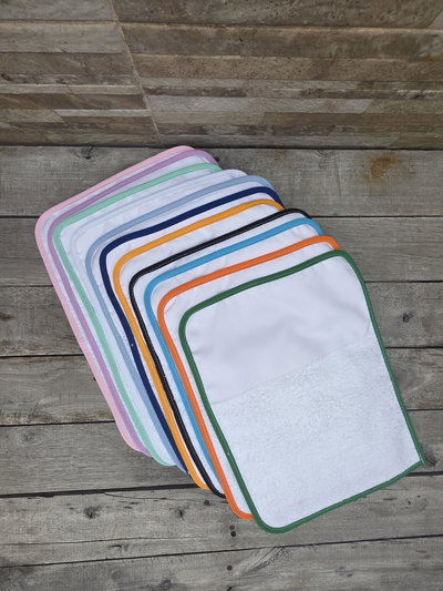 Toalla Algodón 25x35 con aplique sublimable - BABITA