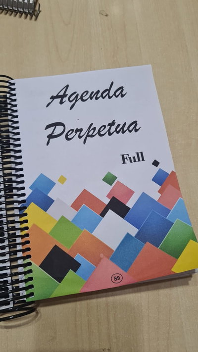 Agenda Perpetua Full - 1 DÍA POR PÁGINA - TAPA DURA