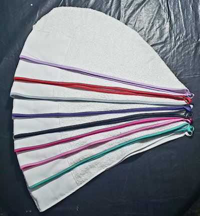 Turbante de Algodón con Aplique Tropical