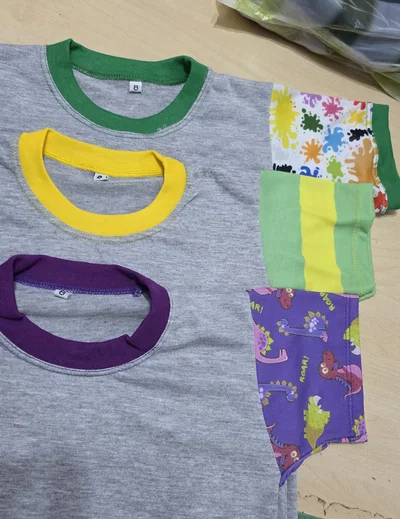 Remeras NIÑOS - CON PUÑOS - Manga con Diseño 