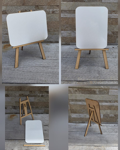 Atril con Cuadros 20x12 - Opción Calendario