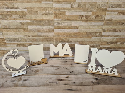 Cuadro de Madera "MAMÁ"