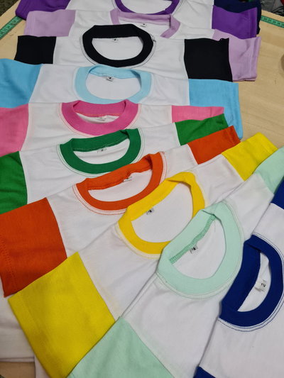 Remera Spun Combinada - ADULTO