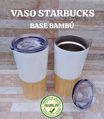 Vaso Térmico - Base Bambú