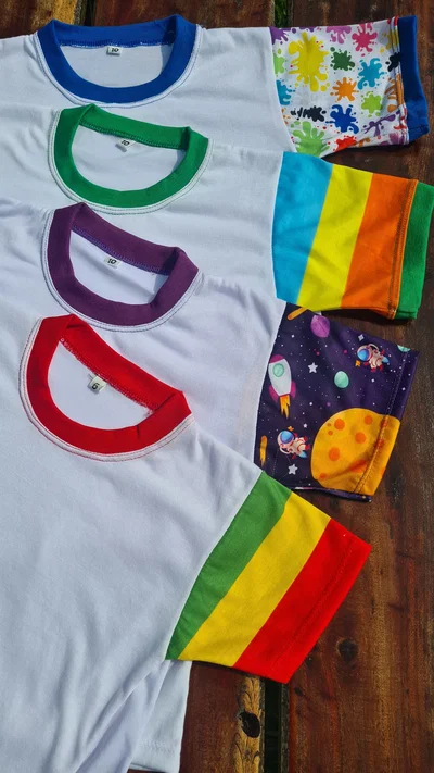 Remeras - Manga con Diseño NIÑO