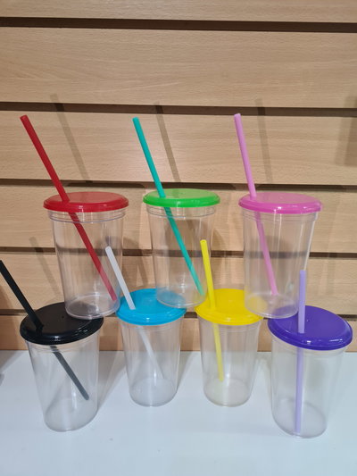 Vaso Tapa Plana Cristal