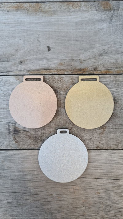 Medalla de Madera sublimable - Doble Cara Sublimable