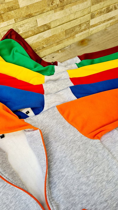 Campera Combinada a Color - NIÑO y ADULTO