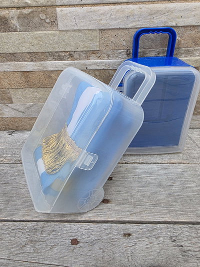 VALIJA Carry on * carrito plástico