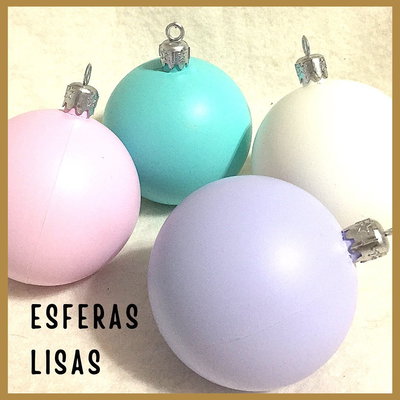Bolas de Navidad - no sublimables 