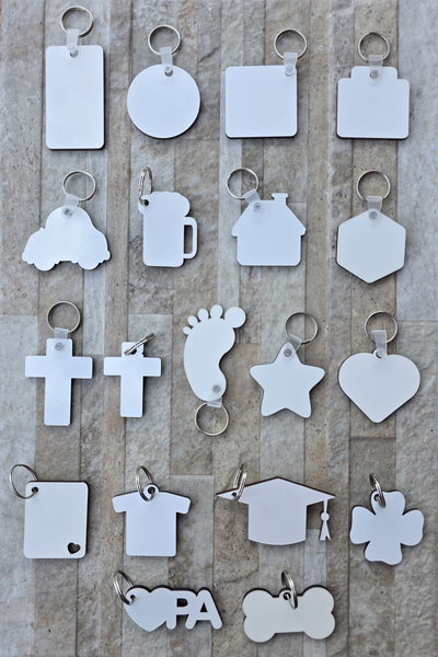 Llaveros de Madera sublimable Brillante 3mm HD