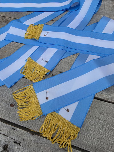 BANDAS ARGENTINA * clásica 1,40x7cm