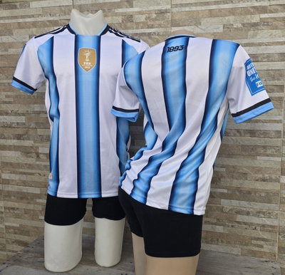 Camiseta ARGENTINA * PREMIUM LISA * ADULTO