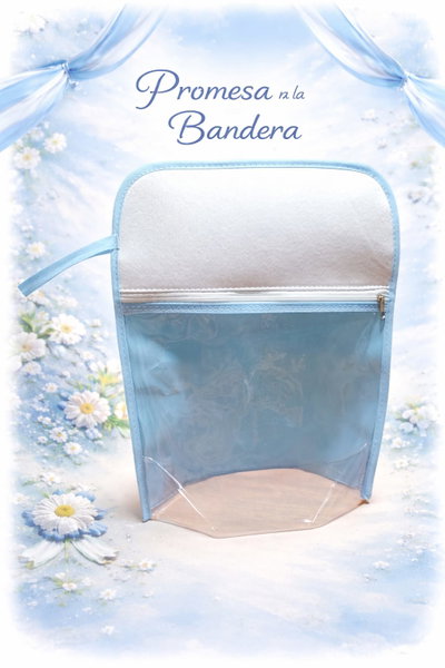 Estuche Cristal pvc con fuelle - Sobre