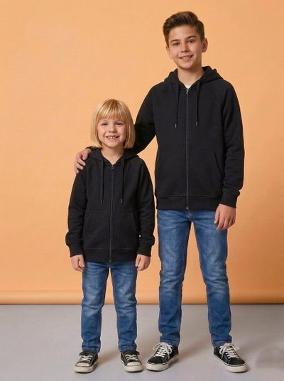 Campera NIÑOS Friza Invisible - Algodón Peinado