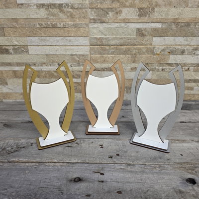 Trofeos COPA 3D Madera Sublimable
