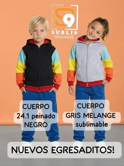 Camperas Combinadas con Diseño NIÑOS y ADULTOS