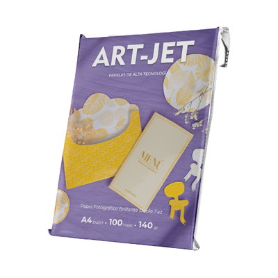 Papel DOBLE FAZ 140 gr A4 100 hojas