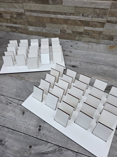 Juego "Quién es Quién" Madera Sublimable